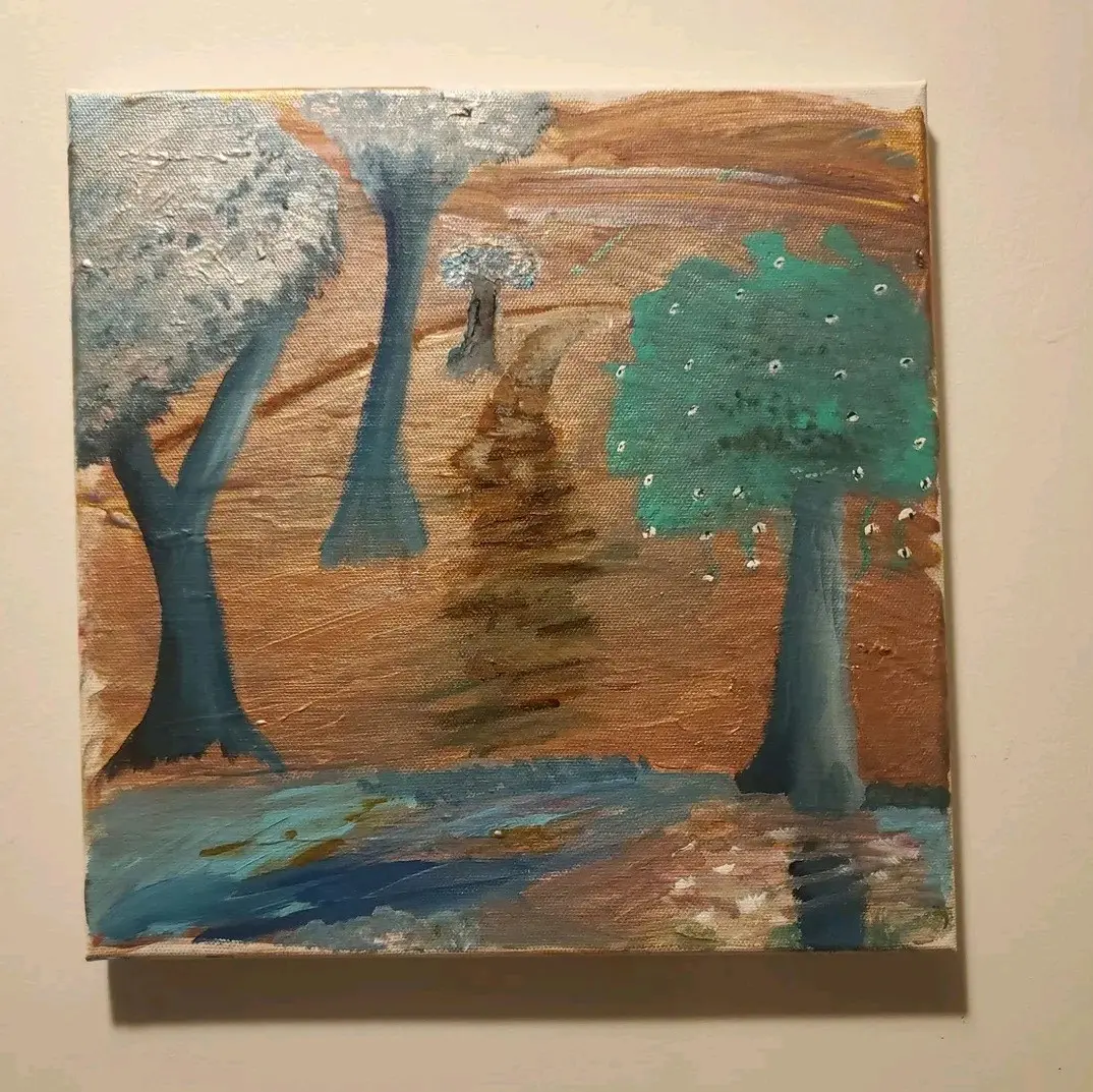 Riverside 12x12 Canvas