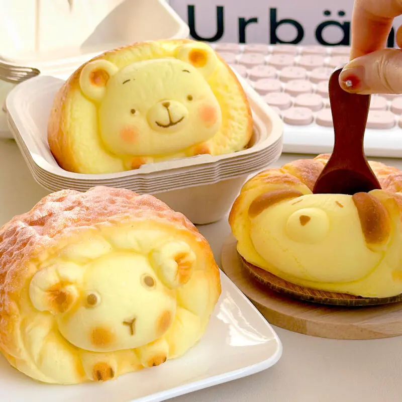 Asian Bread Squishy Bundle Random Set of 3