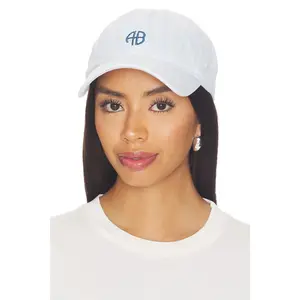 ANINE BING Jeremy Baseball Cap in Lucid Blue