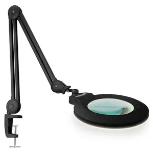 Neatfi Pro Series XL Bifocal LED Magnifying Lamp – 7″ Acrylic Lens, 5D/20D, CRI 95, Dimmable, Adjustable CCT