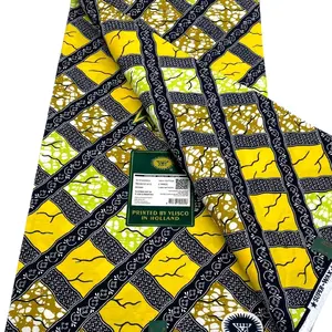 Authentic African Print 100%Cotton 6yards