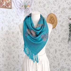 Reversible Butterfly Scarfs, Witchy Boho Wraps, Faerie Cottagecore Cape, Fall Winter Stole, Bohemian Shawls, Gift For Her, Autumn Fringe Wrap