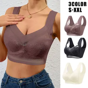 FZ 1/2/3PCS EssElegance Wire-free Seamless Bra for Women - Daily Comfort Bralette , Breathable Stretch Fabric, No Digging & Back Smoothing