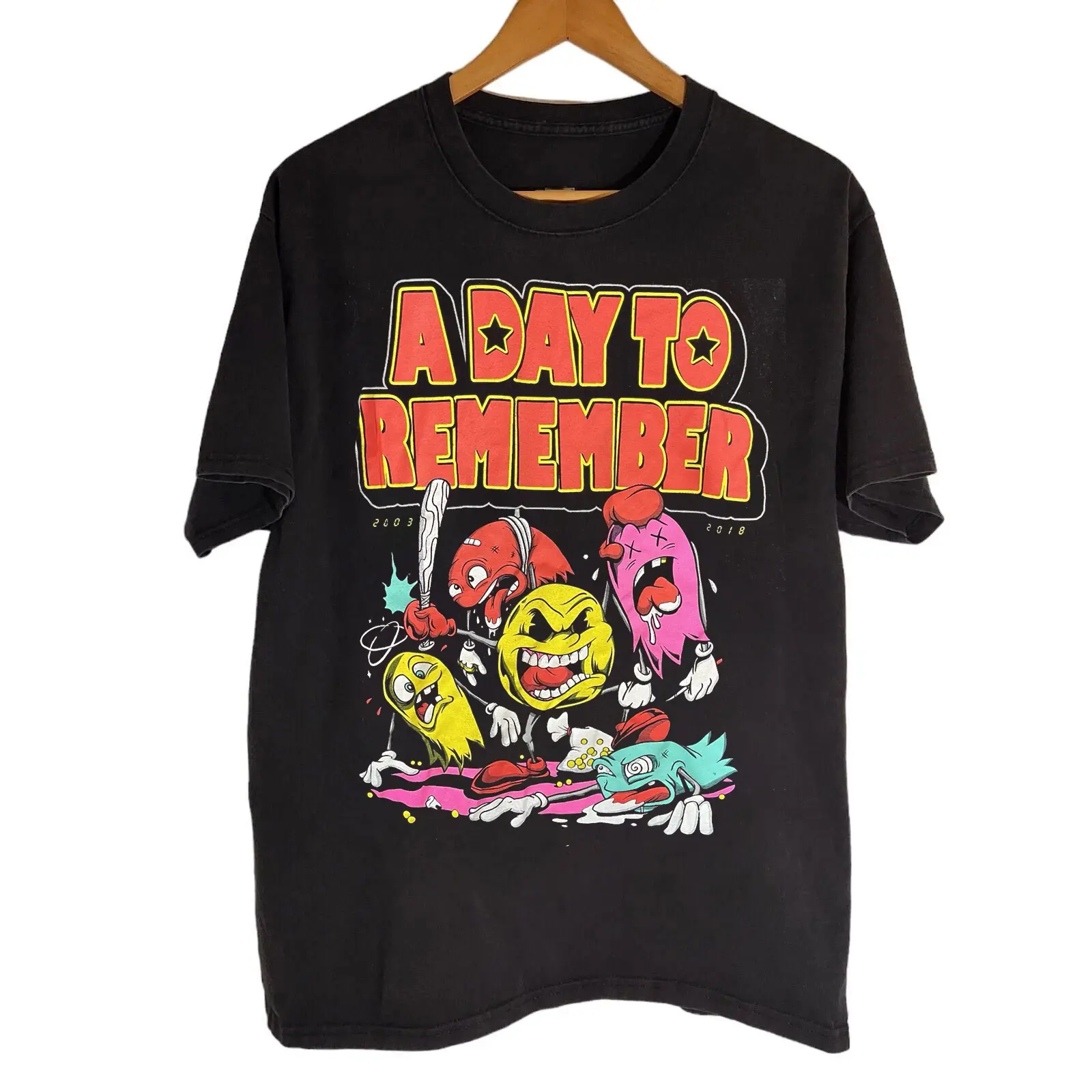 Pac-Man Vintage Retro T Shirt Gift For Fans Classic Arcade Tee
