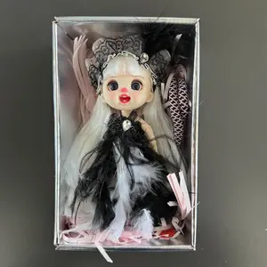 Lolita Masked Ball Plush Doll, Character Design Toy Ornament, Phone Charm, Perfect Gift for Birthday Decor, Desktop Decoration, New Year Gift