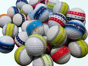 2 Dozen 3A TaylorMade Tour Response Stripe Golf Balls Mix