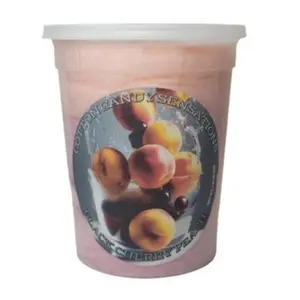 Black Cherry Peach Gourmet Cotton Candy - Cotton Candy Sensations 200+ Flavors