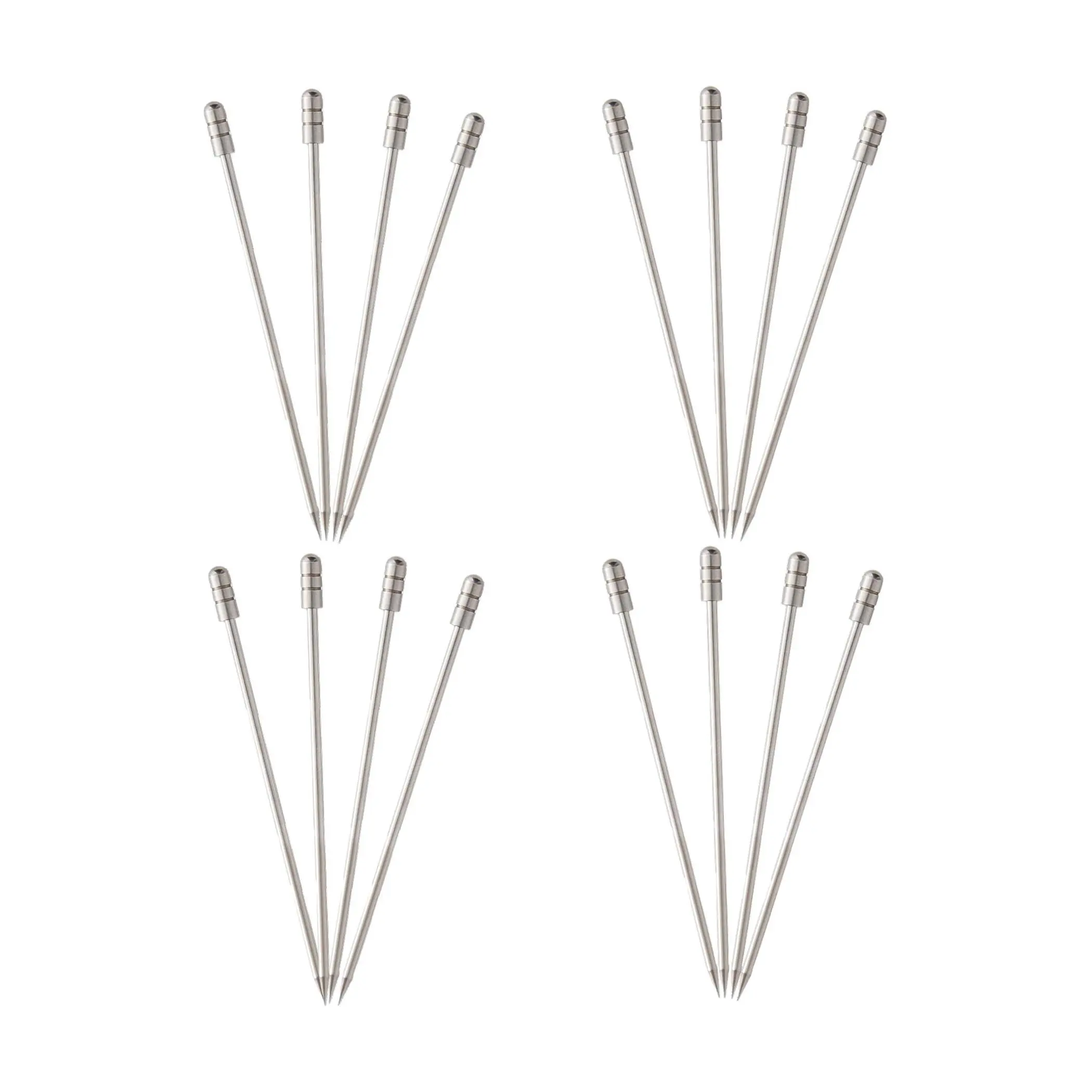 RSVP Set of 16 Stainless Steel Cocktail Picks