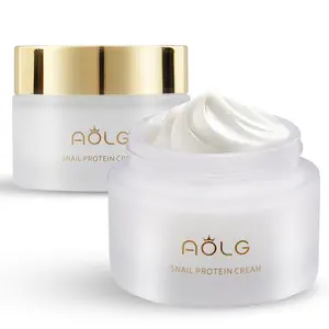 ‌AOLG Snail Mucin Repair Cream with Encapsulated Retinol‌ – Clinically Tested Scar Reduction & Anti-Aging Face Moisturizer for Acne-Prone Skin, Vegan, Non-Comedogenic, Cruelty-Free, 50g / 1.76oz Facial Moisture Moisturizing Skincare Repairing serum
