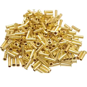 Beduan 1/2" Tube ID Brass Compression Fitting, Insert Tube Support Compression Sleeve Fitting (Pack of 10)