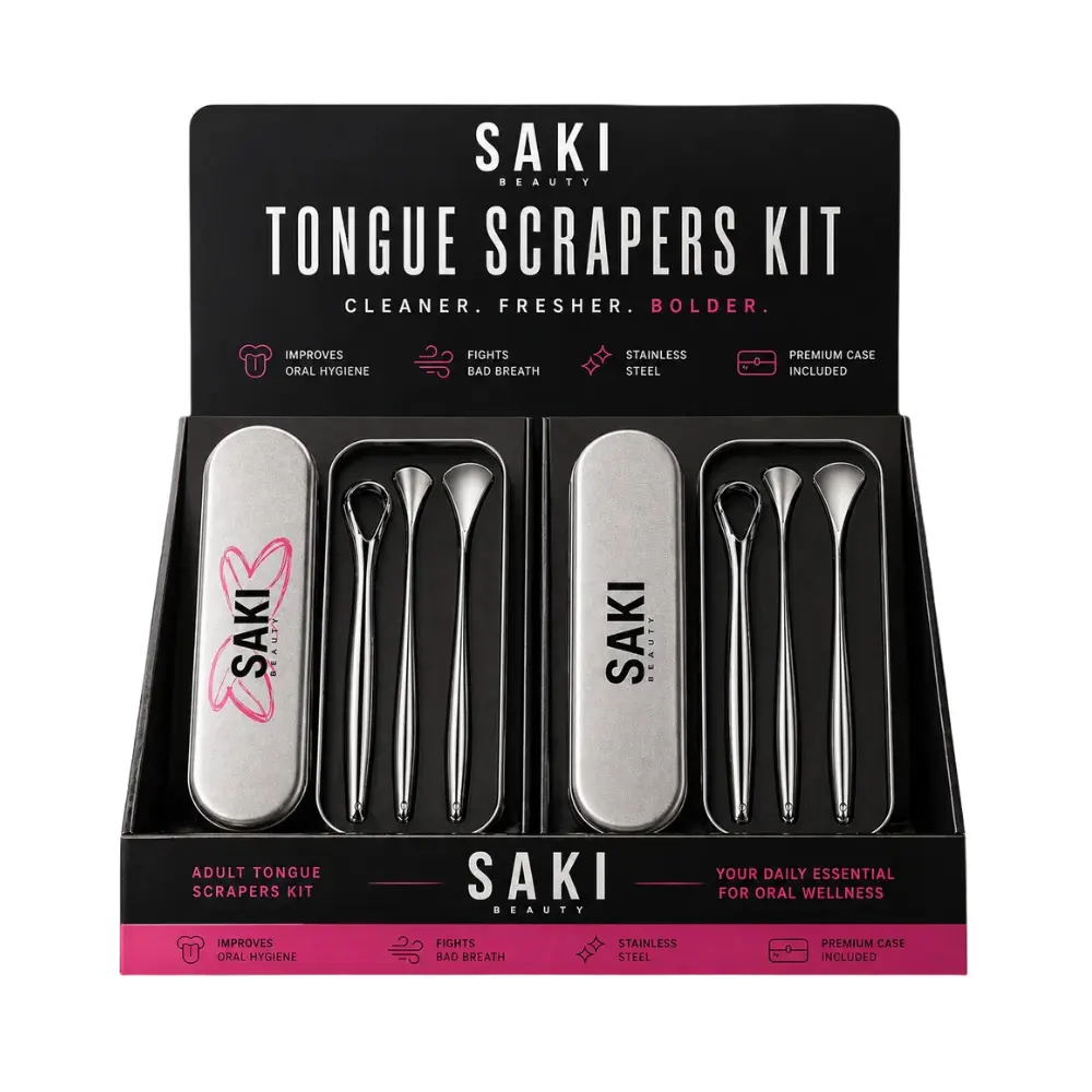 Tongue Scrapper Kit for Daily Mouth Cleaning
