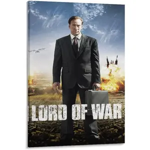 Lord of War Classic Movie Poster (4) Posters Wall Art Painting Canvas Living Room Prints Bedroom Decor Poster Artworks