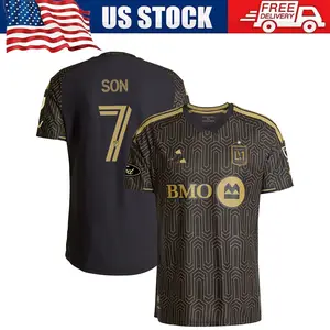 Korean Star #7 Black LA Soccer Jersey 2026 | Premium Fan Edition Shirt