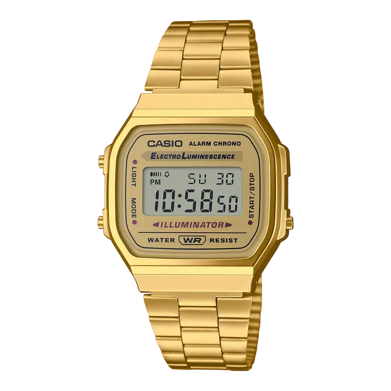 Vintage Gold Watch: Casio A168WG-9 with Digital Retro Style