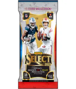 2023 Panini Select Football Fat Pack - Pack of 40 Cards
