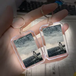 Galaxy Explorer Acrylic Keychain – Sci-Fi Space Adventure Inspired Keyring for Movie Lovers, Collectors & Fans, Durable & Stylish Gift, Perfect for Keys, Bags & Everyday Carry