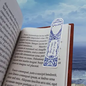 A Slow Chapter — Ornamental Bookmark