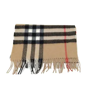 Pre-owned 【Alea】Burberry Burberry Check Scarf Knight Check Long