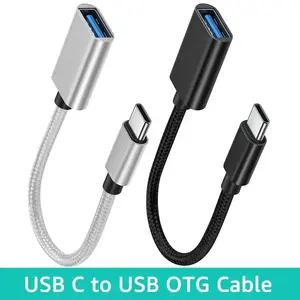 USB 3.0 To Type C OTG Cable Converter For Xiaomi Huawei Oneplus Data Cable Flash Drive Connector USB Adapter Cable Type C Cable