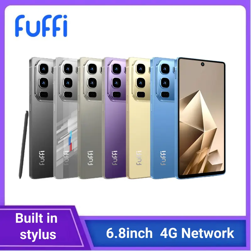FUFFI 6.8-Inch Android Smartphone - 3GB RAM + 32GB ROM, 8+20MP Dual Camera - 4100mAh Battery, Android 12.0 Smart Touchscreen Phone- Unlocked 4G LTE Network, Dual SIM Cellphone
