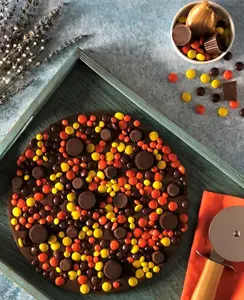 Peanut Butter Blast Chocolate Pizza