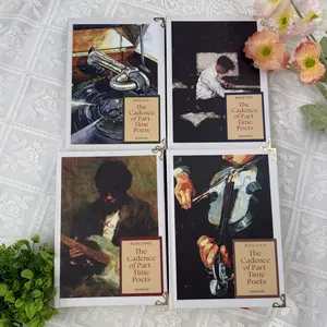 The Cadence of Part Time Poets Book Set (4 Volumes) – Music Piano, Vinyl, Guitar & Violin Art Aesthetic Books | Fan Inspired Collection with Bookmark | Gift For Bookish