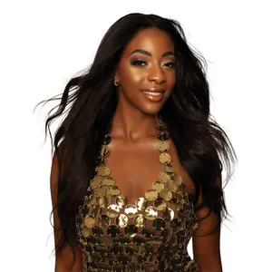 Mane Concept Unprocessed Virgin Remy Human Hair Weave 15A Pristine Gold Luster Straight 3pcs