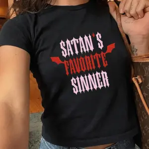 Seashell Collage Baby Tee , Y2K Coquette