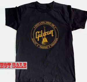 Gibson Les Paul Guitar Music 1894 T shirt Size S-5XL