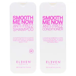 Eleven Australia Smooth Me Now Anti-frizz Shampoo 300ml & Conditioner 300ml DUO