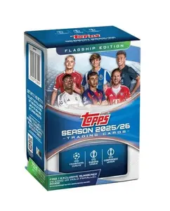 X 2025-26 Topps UEFA Club Competitions Soccer Blaster BOX ***MUST BE OPENED LIVE