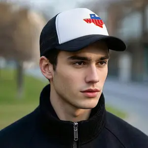 Creative and unique Willie Nelson Texas Logo Sports Spliced mesh cap Perfect for running sports and street style