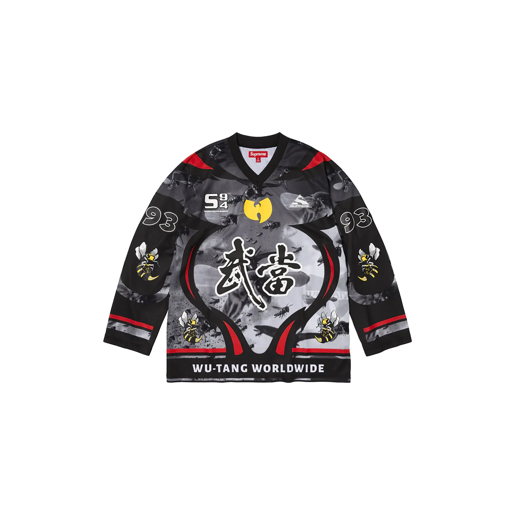 Wu-Tang Clan Hockey Jersey "FW25 - Black" SU26285