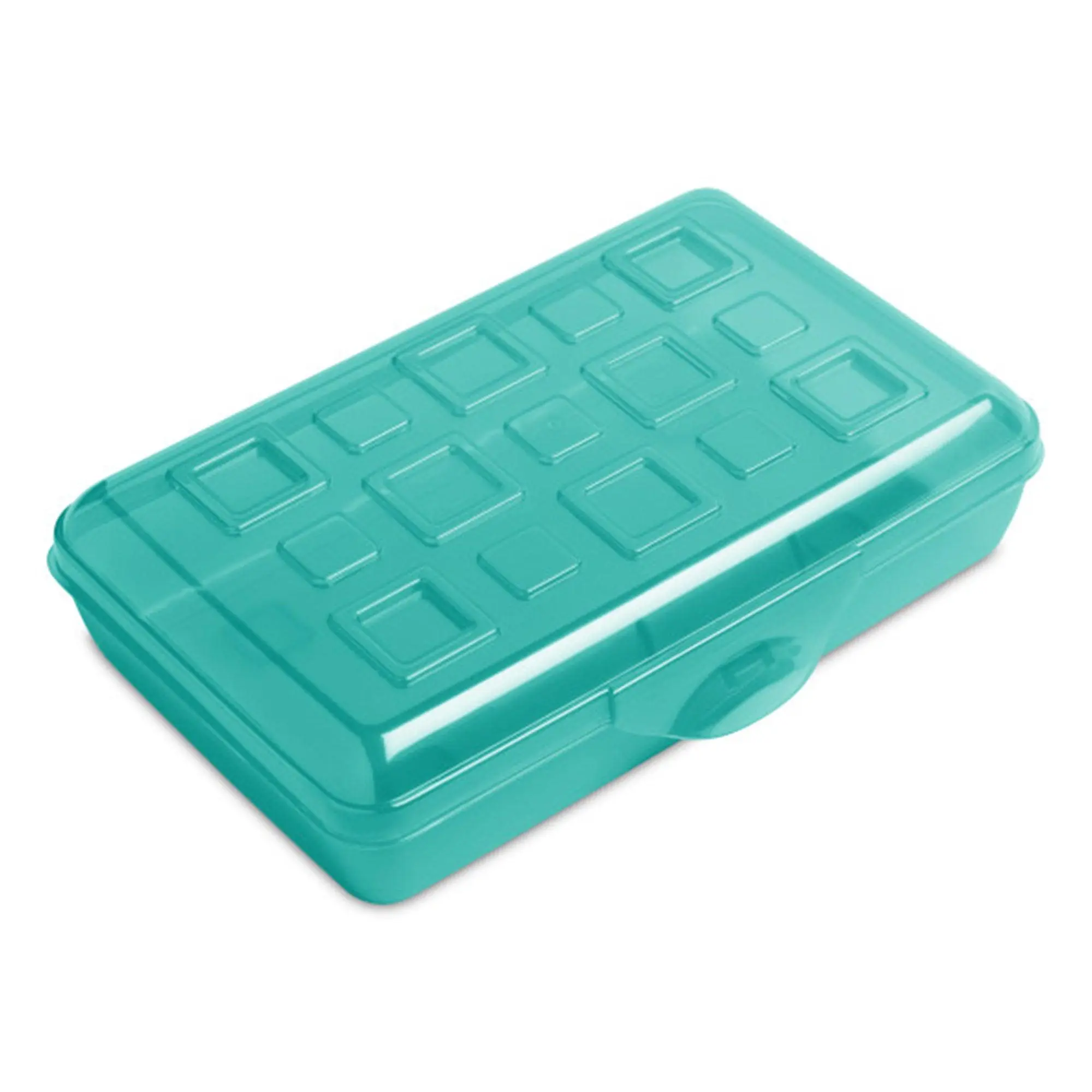 Sterilite Translucent Pencil Case School Supply Storage Box, Blue Tint (12 Pack) Sterilite Translucent Pencil Case School Supply Storage Box, Blue Tint (12 Pack)