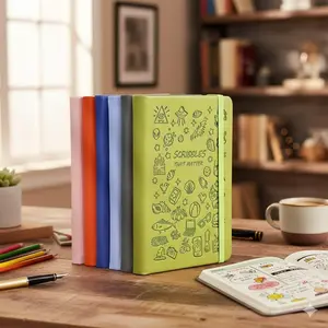 Peel-Off Doodle Diary: Spill-Proof Durable Cover, Large Capacity Creative Notebook, Doodle Pad. Ideal for Study Planning, Office & Travel Journaling. The Perfect Notebook for Artistic Students & Professionals.