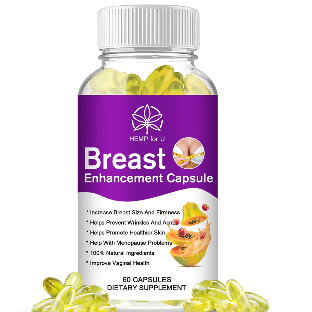 Breast Growth Pills All Natural Breast Herbs for Breast Growth Bigger 60 Pills