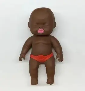 Doll Squeeze Toy Stress Relief Prank Joke Fun Kids Human Figure Novelty Figurine Children Intelligence Game Gift Educational & Entertaining
