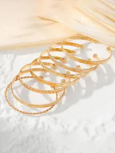 Women's Elegant Fashion Bangle Bracelet, Casual Versatile Accessories for Daily Wear, Trendy All-match & Exquisite Jewelry for Birthday Gift