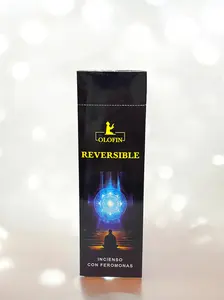 Reversible Incense Olofin Square Box 25/8ct Sticks Total 200 Sticks Scent Diffuser Scented Aromatic Fruity Fragrance