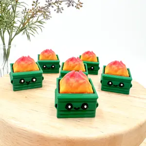 Dumpster Fire Clickie Fidget