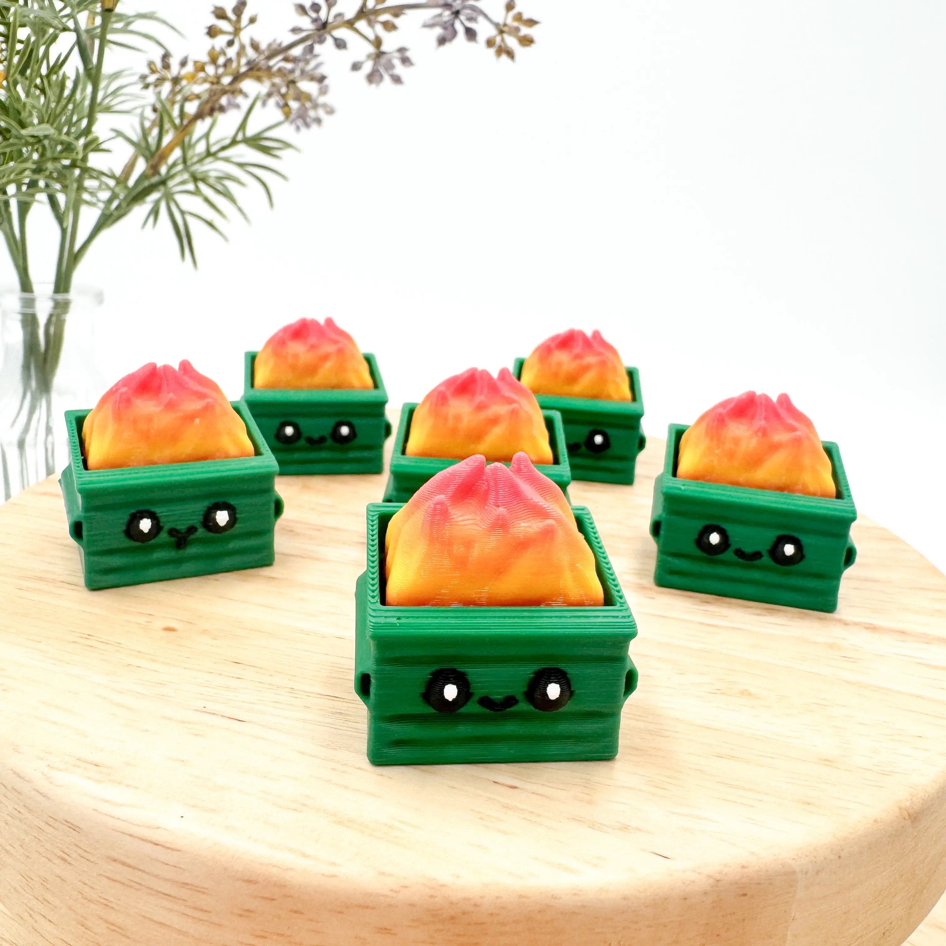 Dumpster Fire Clickie Fidget