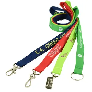 Promotional 5/8" Premium Polyester Lanyards Custom Printed