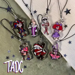 TADC inspired charms, The Amazing Digital Circus Keychain