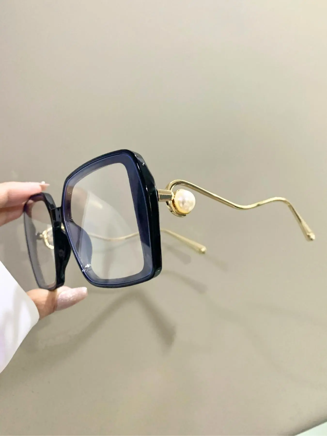 Women's Elegant Tortoiseshell Pattern Eyeglasses, Trendy Casual Stylish Square Frames Eyeglasses for Everyday Use, Fashion Accessories for Outdoor Activities, Fashion Eyewear
