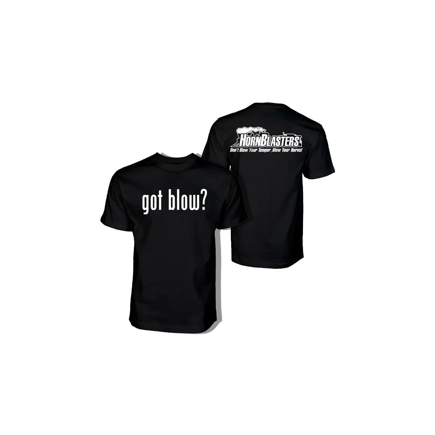 Got Blow? T-Shirt - Black Cotton Tee with Graphic Text, Short Sleeve, Soft and Stylish Design for Men
