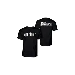 Got Blow? T-Shirt - Black Cotton Tee with Graphic Text, Short Sleeve, Soft and Stylish Design for Men