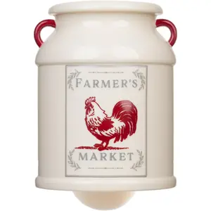 Aroma Accent Fragrance Plug Oil Diffuser Rooster with Rooster Aroma Plug Oil System for Easy Fragrance Release Ideal for Home or Office