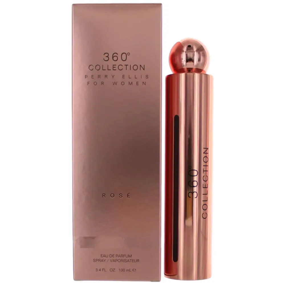 360 Collection Rose by Perry Ellis for Women - 3.4 oz EDP Spray