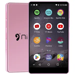 80GB MP3 Player with Bluetooth and WiFi,MP3 & MP4 Music Player with Spotify,Amazon Music,YouTube,Audible,4.0" IPS Touch Screen Android Player with Speaker,Up to 1TB