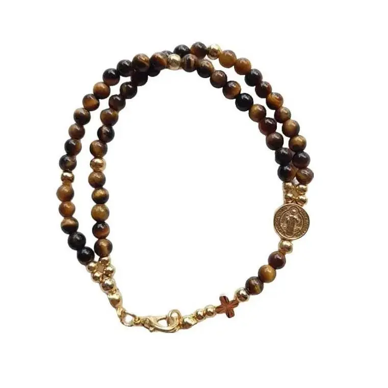 Rosary Bracelet Religious Jewelry Gift Handmade Item Rosary Bracelet Religious Jewelry Gift Handmade Item